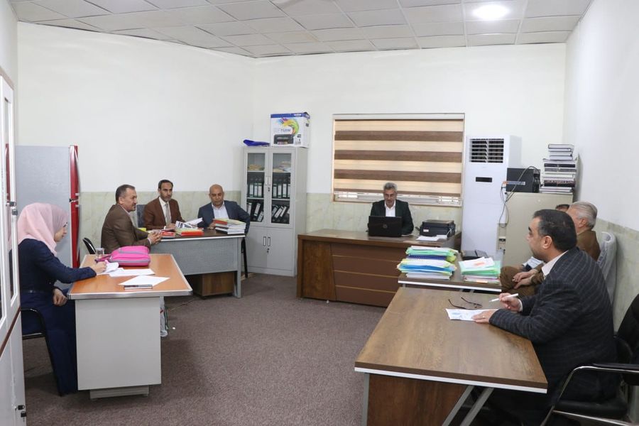 اجتماع لجنة الترقيات العلمية