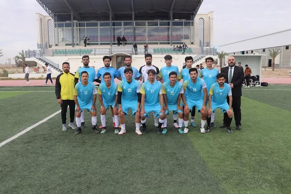 بطولة كأس السيد عميد كلية التربية للعلوم الإنسانية في لعبة(كرة القدم).