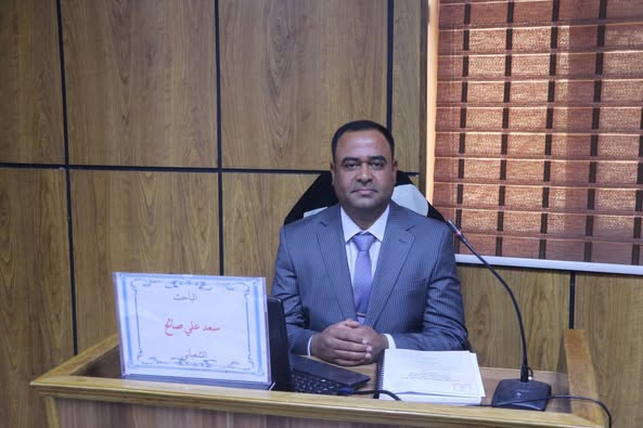 مناقشة أطروحة دكتوراه للطالب يونس أحمد السامرائي
