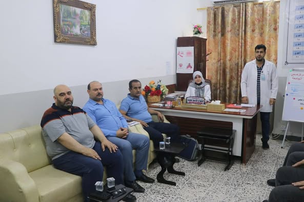 اجتماع التشكيل(الثالث)الخاص بمجلس الرعاية الصحية الأولية في مركز صحي الجامعة.