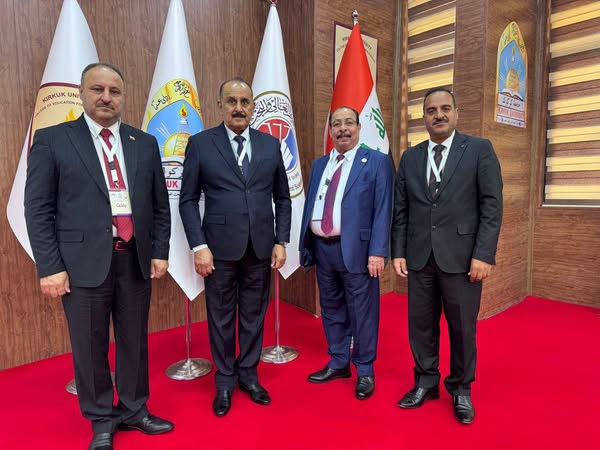 مشاركة في المؤتمر الدولي العلمي في جامعة كركوك
