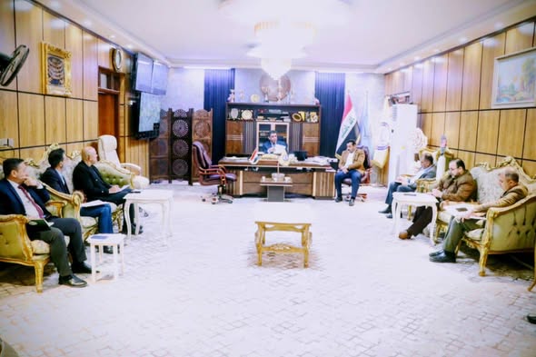 اجتماع السيد عميد الكلية بأعضاء مجلس الكلية