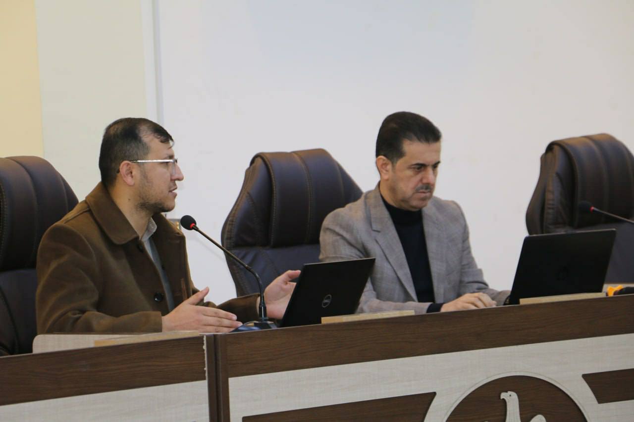 ورشة عمل بعنوان تطوير مهارات كتابة بحث التخرج