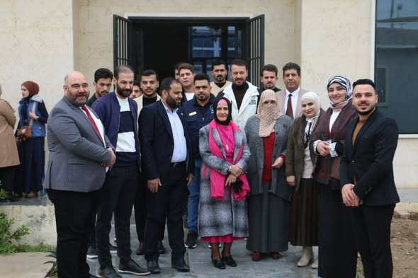 الكلية  تنظم زيارة علمية لدائرة رعاية ذوي الاحتياجات الخاصة