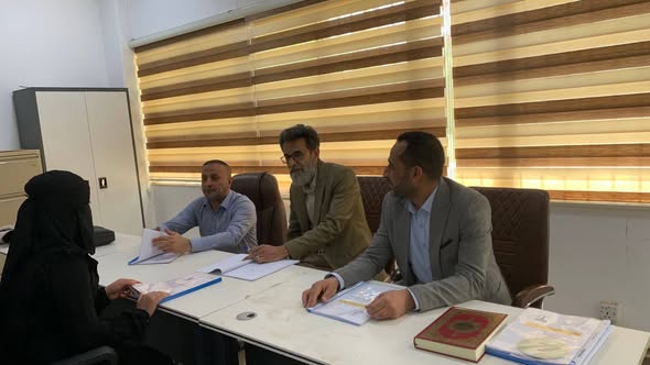 قسم اللغة العربية يناقش بحوث التخرج لطلبة 