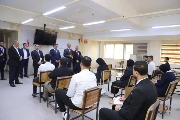 جولة تفقدية لسيد لرئيس الجامعة 