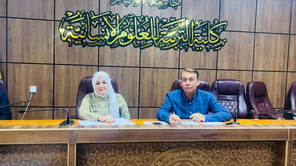 قسم اللغة الانكليزية يناقش بحوث التخرج