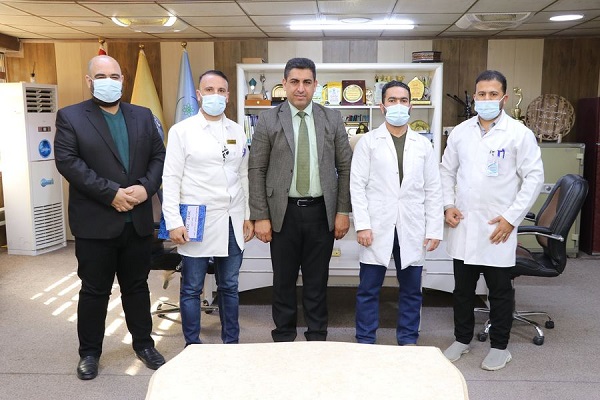 Visit of the University of Anbar Health Center